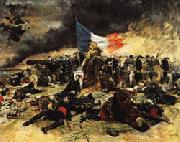 Ernest Meissonier The Siege of Paris USA oil painting reproduction